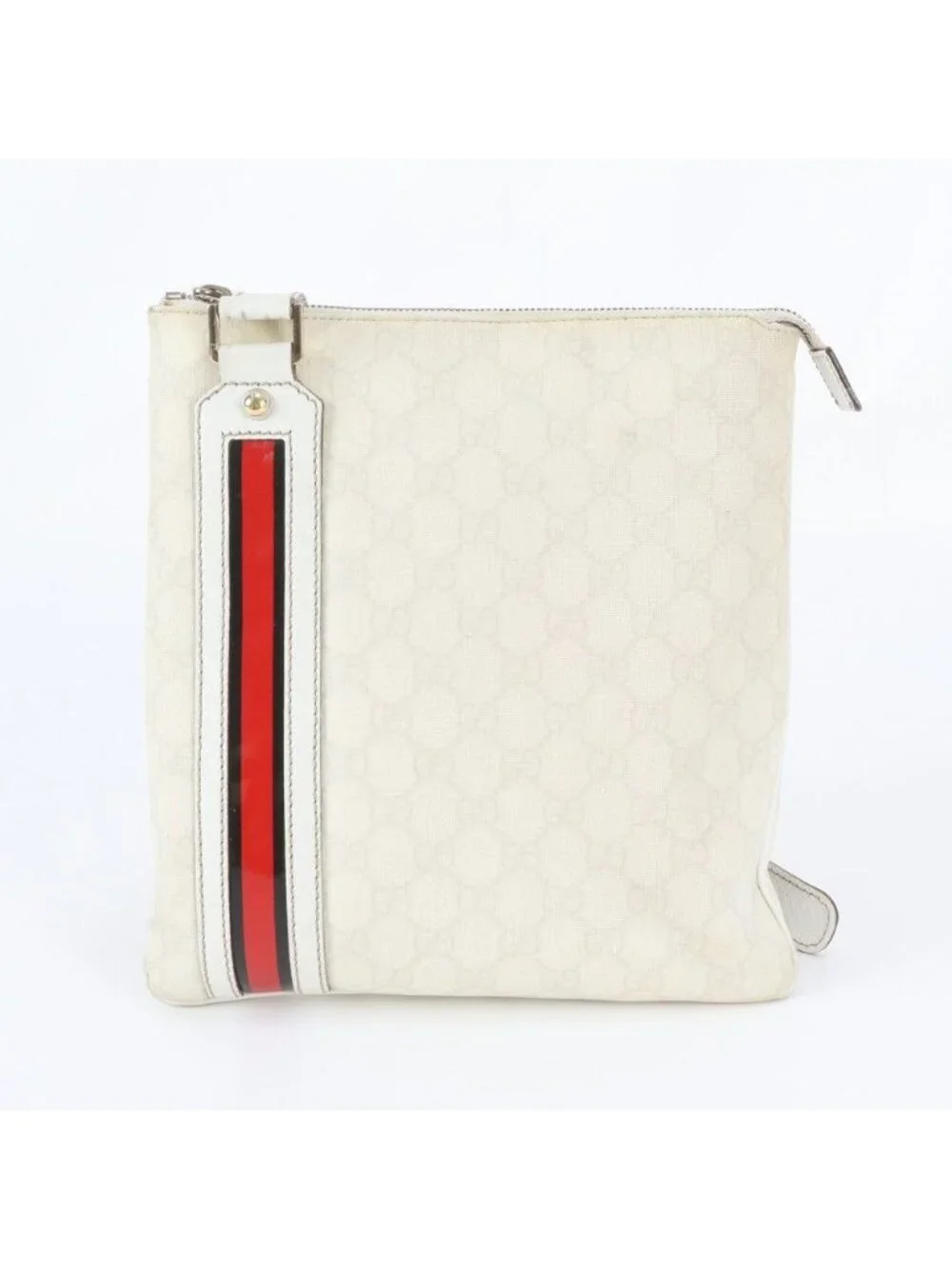 ★SOLD★ Gucci GG Supreme Leather Shoulder Bag Crossbody - Picture 3 of 9